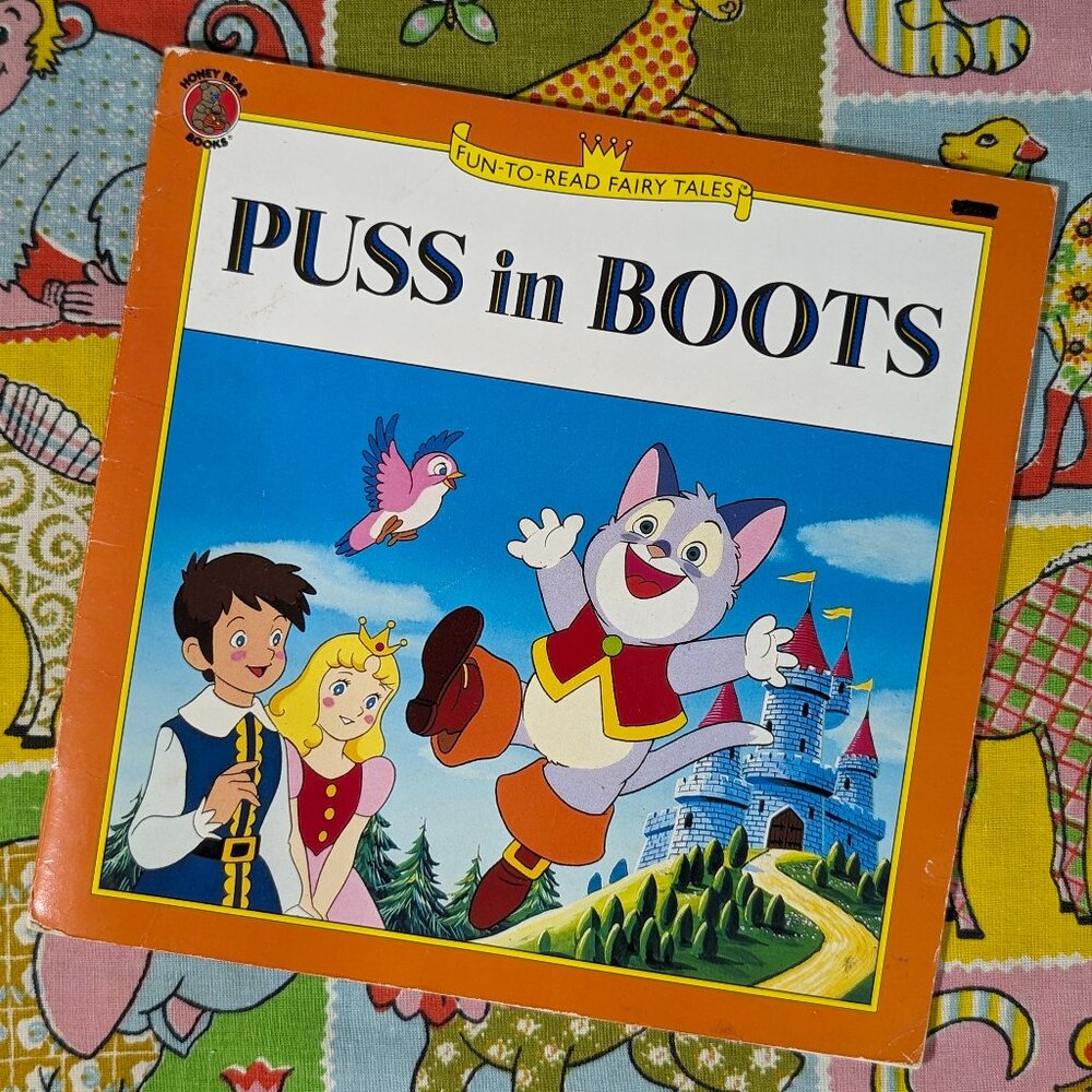 Puss in Boots | Vintage Fairy Tale Children's Book